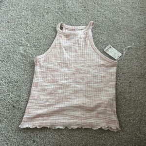 NWT Pink Tie Dye Crop Top